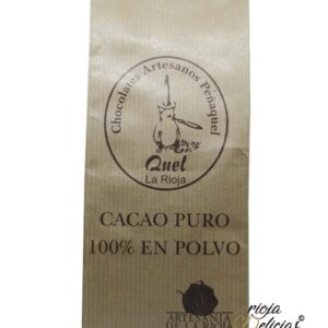 Quel La Rioja - Cacao puro 100% en Polvo chocolates artesanos peñaquel