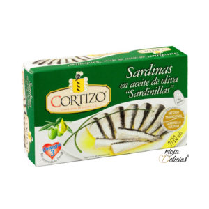 Cortizo - sardinas en aceite de oliva "Sardinillas"