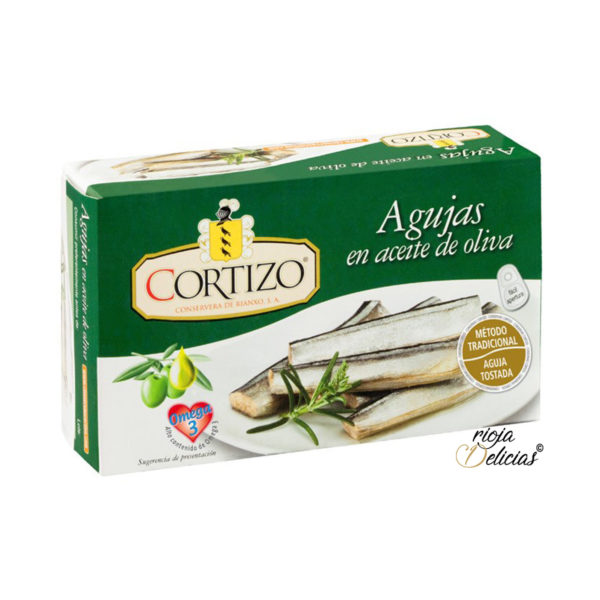 Agujas en aceite de oliva - Cortizo