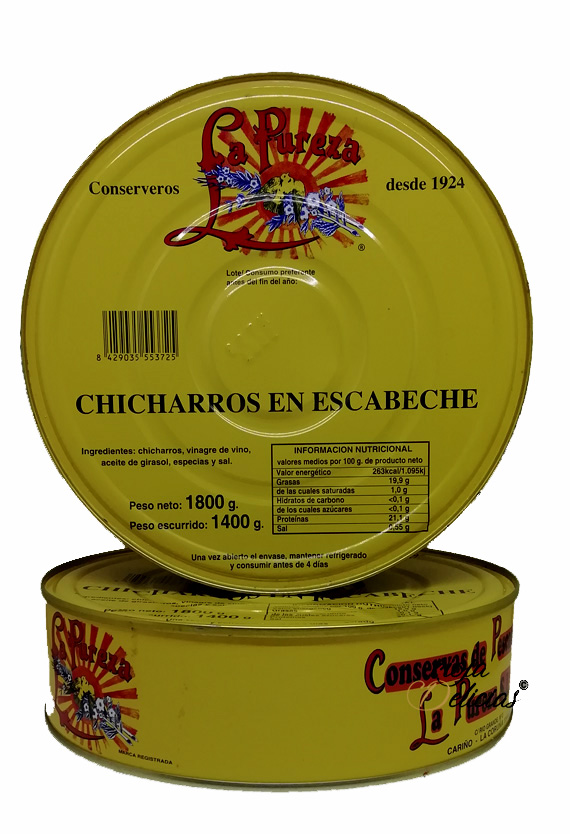 La Pureza - Chicharros en escabeche