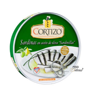 Cortizo - Sadinas en aceite de oliva "sardinillas" metodo tradicional