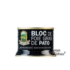 Bloc de foie gras de pato 130G