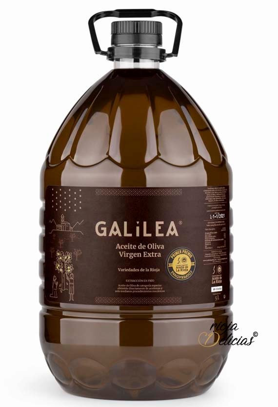 aceite oliva virgen extra galilea 5l