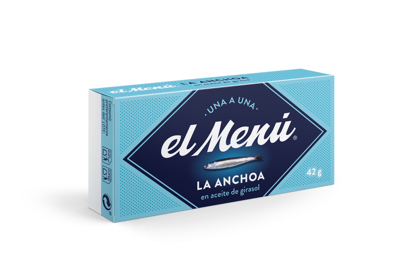 anchoas aceite de girasol el menu