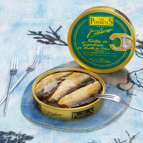 Productos de Los Pepereter - Filetes de Sardina en aceite de oliva