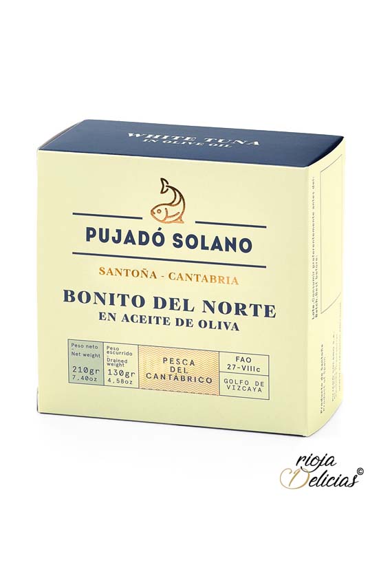 Pujadó Solano - Santoña Catabria - Bonito del norte en aceite de oliva