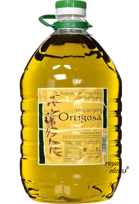 aceite de oliva virgen extra hacienda ortigosa